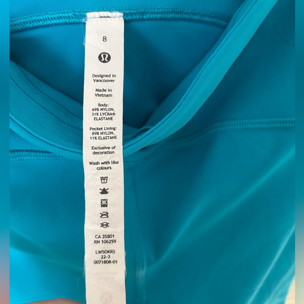 Lululemon Swift Speed High Rise 28” Leggings - size 8 - Picture 3 of 3
